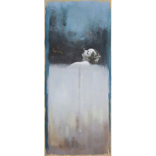 The Grey Cloud And 综合材料绘画 Girl 英国Mineheart