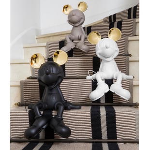 法国Leblon Delienne 迪士尼米奇雕塑艺术品摆件装饰收藏限量48cm