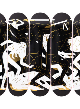 比利时The Skateroom 装饰滑板 Cleon PETERSON 人与神之间