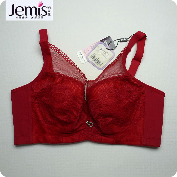 品牌正品姐妹花内衣24年新款聚拢调整型软钢圈文胸薄模杯c杯j8137