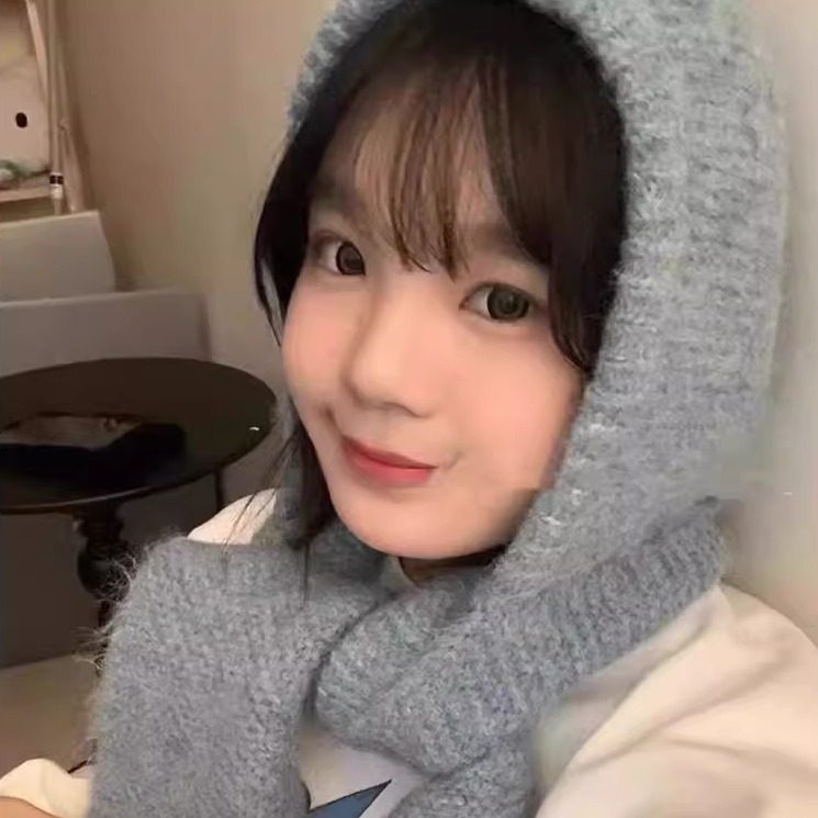 高品质！beige韩国2025冬季时尚针织毛线帽子围巾女防寒保暖围脖,服饰配件/皮带/帽子/围巾,帽子,淘宝优惠券,粉丝福利购,淘宝优惠卷