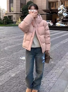 代工厂！bymin/meaning韩国25冬季鹅绒泡芙羽绒服女冬保暖厚外套