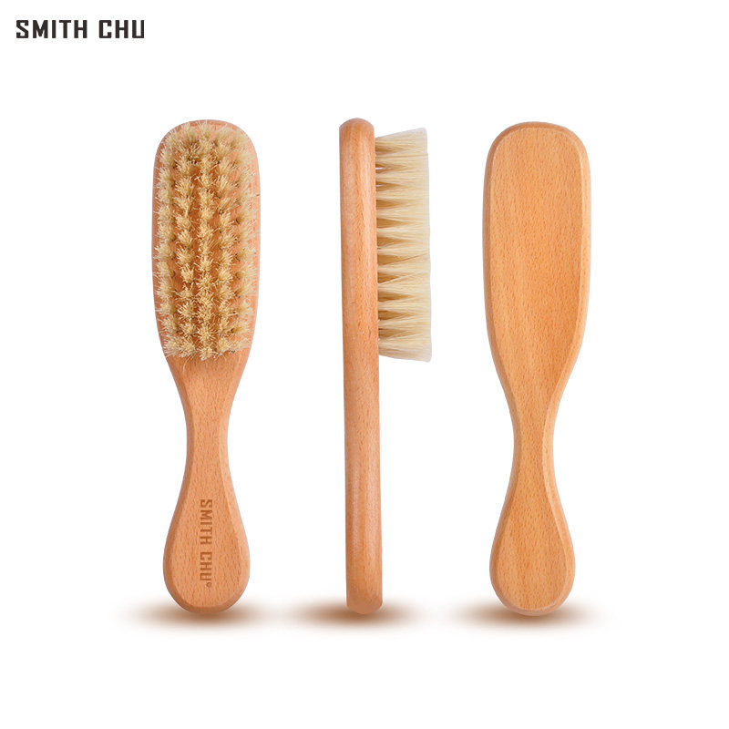 홈  특수 마사지 빗 강모 나무 빗 어린이 빗  빗은 머리카락을 다치게하지 않습니다 부드러운 머리 곱슬 빗