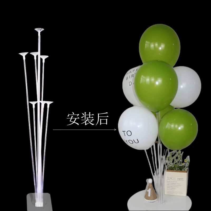 生日派对婚庆布置气球桌飘底座图片