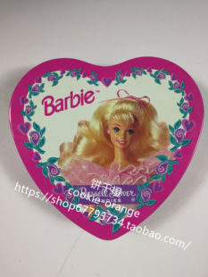 预 Barbie Russell Stover Candies 罗赛尔糖果芭比爱心盒子