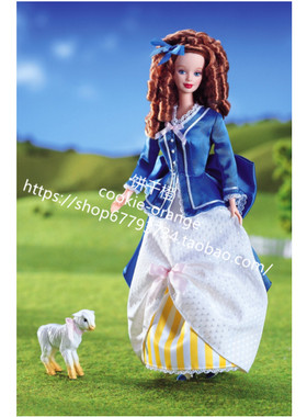 发 Barbie Had a Little Lamb 1998 牧羊女芭比娃娃