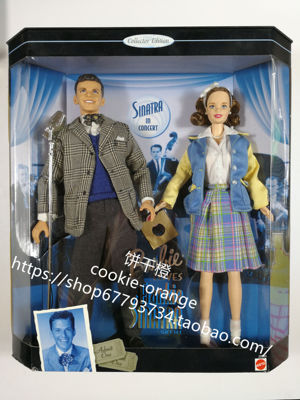 预 Barbie Loves Frankie Sinatra 1999 芭比娃娃和辛纳屈礼盒