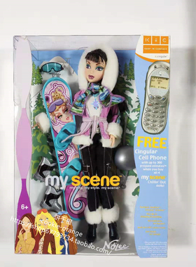 预 My Scene Chillin Out Nolee 2003 正品绝版美泰娃娃
