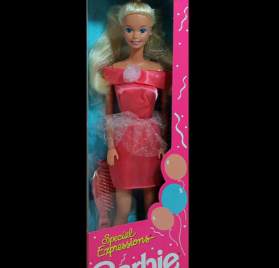 发 Barbie Woolworth Special Expressions 1992 芭比娃娃