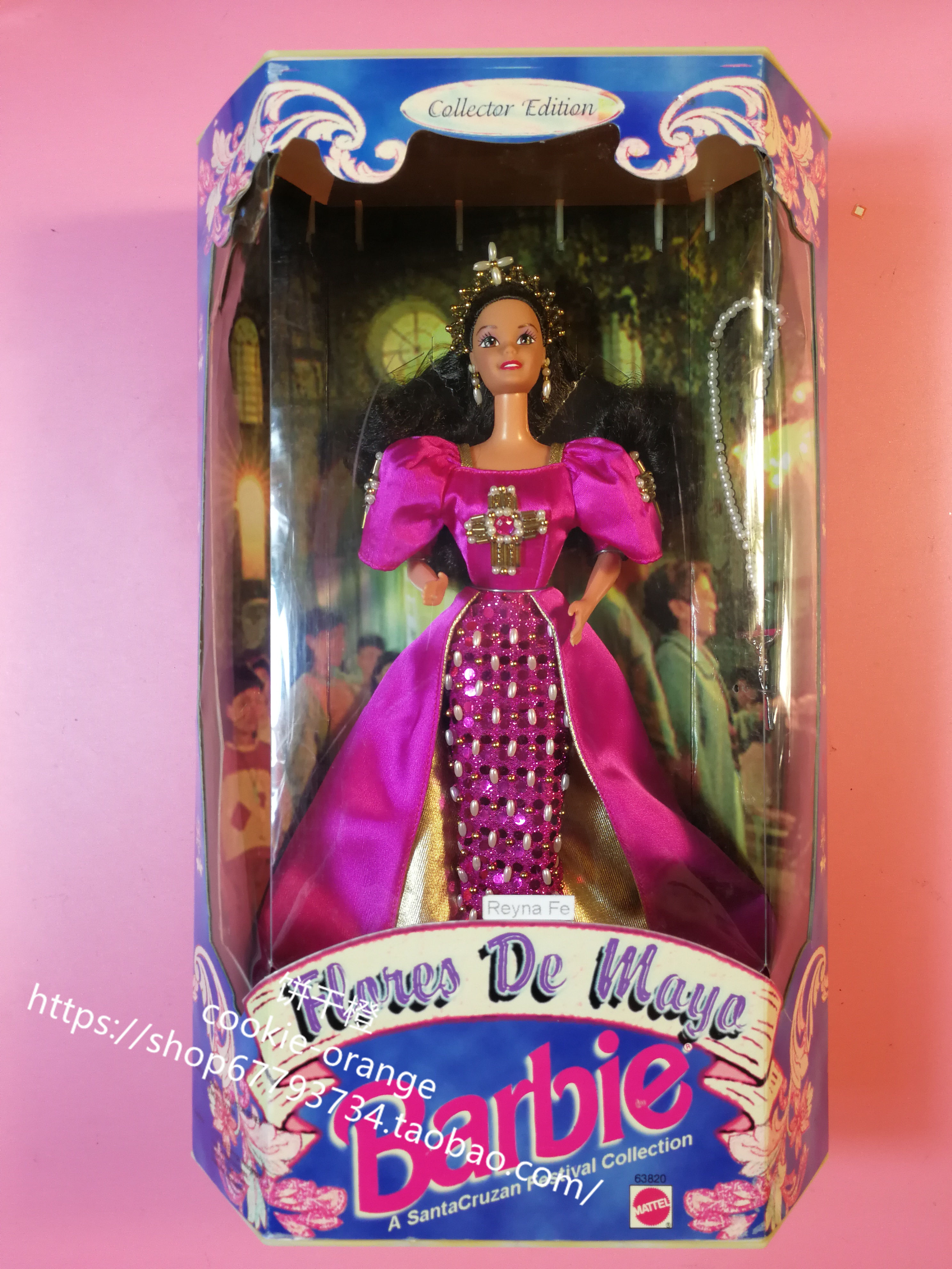 发 Barbie Philippines Flores De Mayo Reyna Fe 63820 芭比娃娃