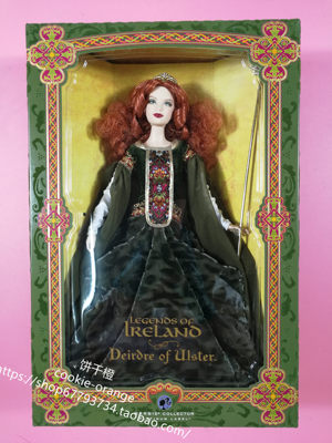 发 Barbie Deirdre of Ulster Legends of Ireland 2007 芭比娃娃