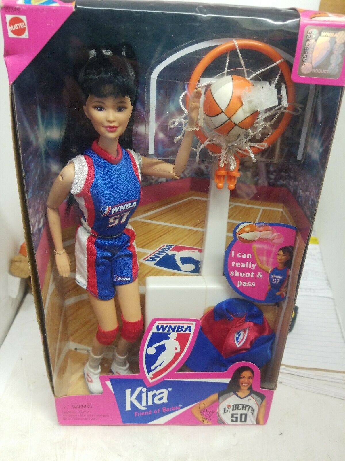 预 Barbie WNBA Kira 1998 正品绝版篮球芭比娃娃
