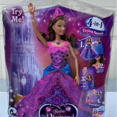 发 Barbie Diamond Castle Princess Alexa 2008钻石城堡芭比娃娃