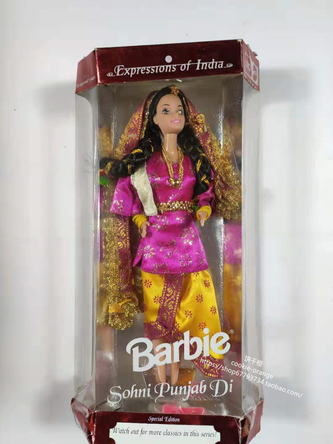 发 Barbie Expression of India Sohni Panjab 印度芭比