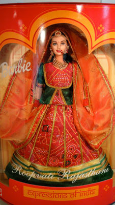 预 Barbie Expressions of India Roopvati Rajasthani 2004 印度