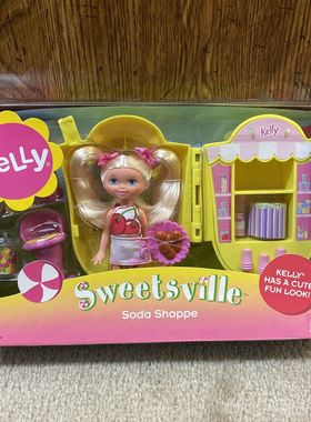 预 Barbie Kelly Sweetsville Soda Shoppe 2003 凯莉芭比娃娃