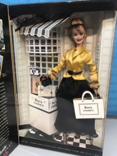 发Barbie See s Candies 2001 时思糖果合作款魂系旧金山芭比娃娃