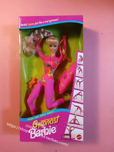 1993 发 Barbie Gymnast 关节体 体操运动员芭比