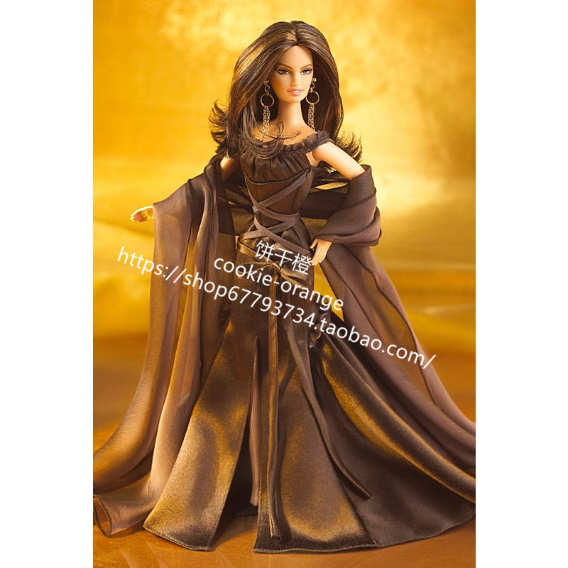 发 Barbie Chocolate Obsession 2004巧克力迷恋芭比娃娃银标