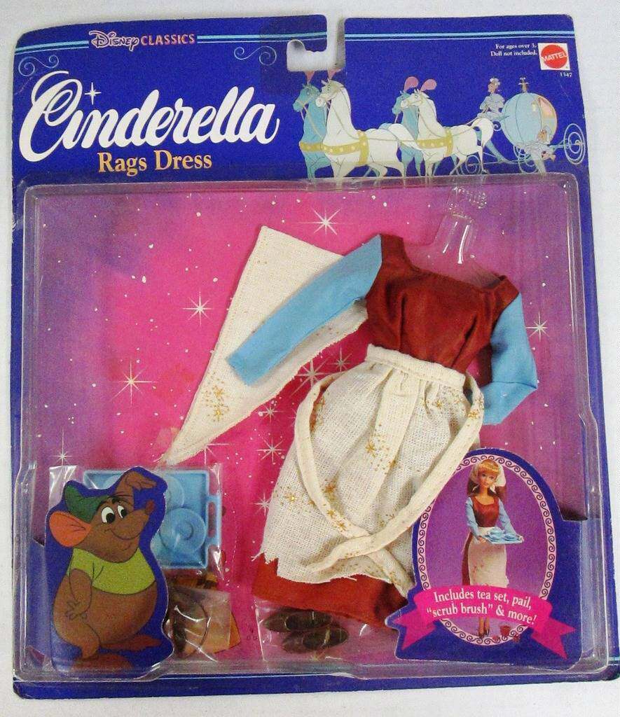 预Disney Cinderella Rags Dress 1347 迪士尼仙杜瑞拉灰姑娘裙子