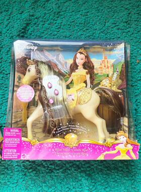 发 Disney Shimmer Princess Royal Horse 2017 美女与野兽小马驹