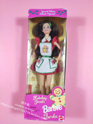 预 Barbie Holiday Treats Brunette 1997 节日盛宴芭比娃娃