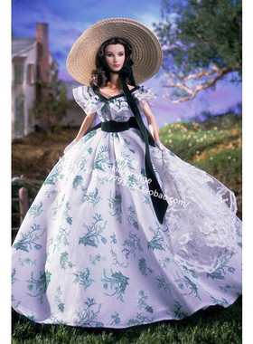 发 Barbie Scarlett O Hara Barbecue at Twelve  乱世佳人芭比