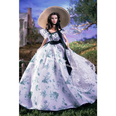 发 Barbie Scarlett O Hara Barbecue at Twelve  乱世佳人芭比