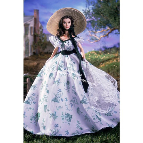 发 Barbie Scarlett O Hara Barbecue at Twelve  乱世佳人芭比