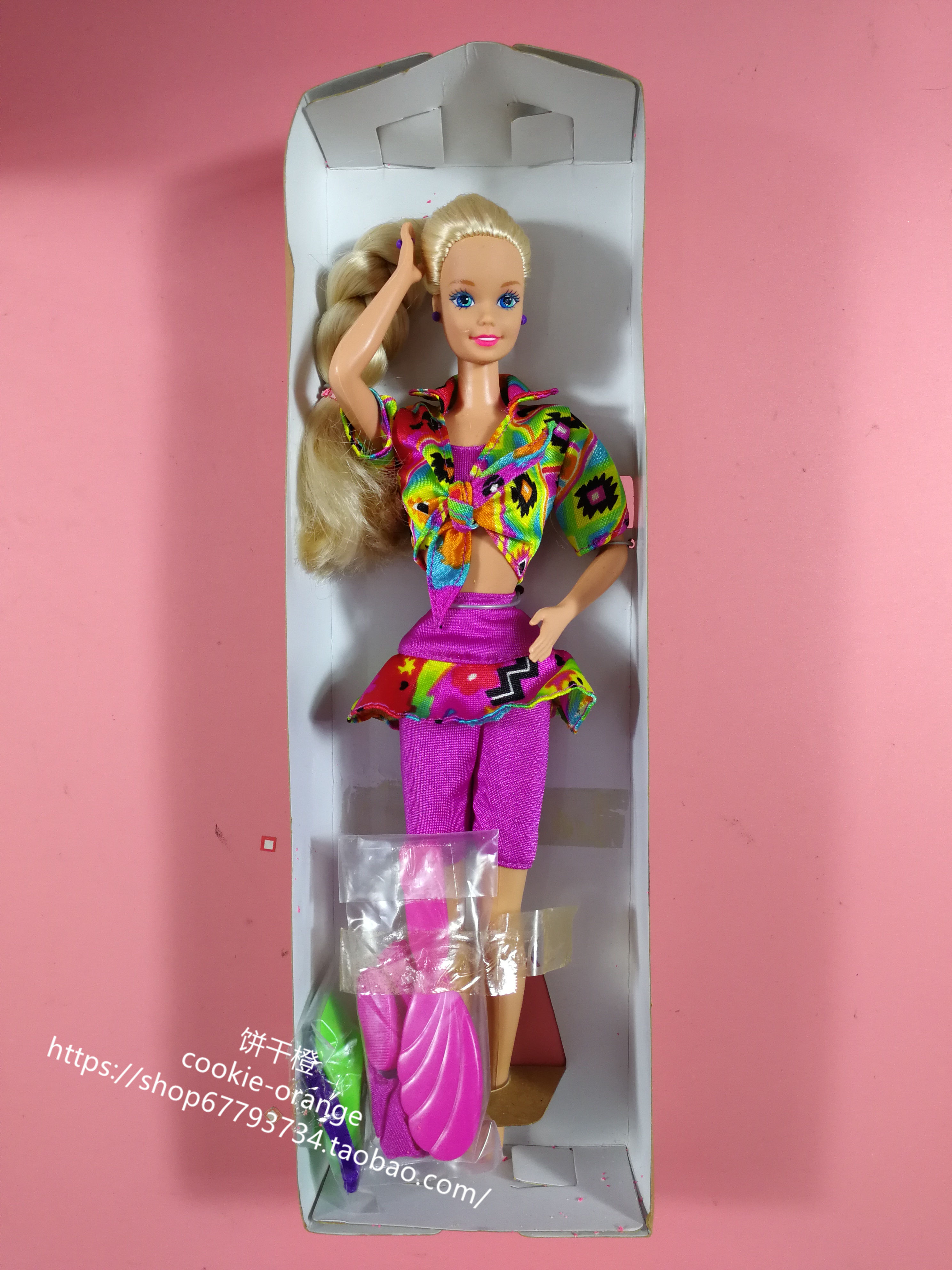 发 Barbie Kool Aid Wacky Warehouse 1992 卡夫芭比娃娃