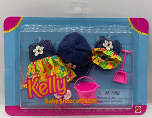 预Baby Sister of Barbie Kelly Fashion 15869 1996凯莉衣服配件