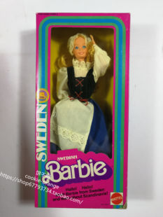 发 Barbie Swedish 1982 瑞士世界风情芭比娃娃