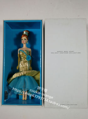 预 Barbie Happy New Year Holiday Hostess 2013 新年快乐复刻