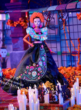 预 Barbie Dia De Muertos 2024 亡灵节芭比娃娃