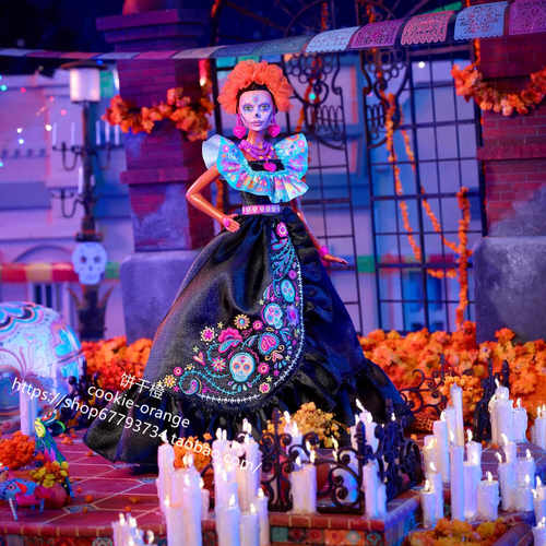 预 Barbie Dia De Muertos 2024 亡灵节芭比娃娃