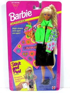 Peel 11938 芭比娃娃衣服配件 1994 Barbie Stick 预 and