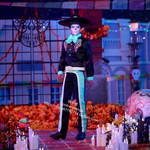 预 Barbie Dia De Muertos 2024 亡灵节芭比肯娃娃