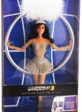 预 Barbie Dhoom 3 Katrina Kaif 幻影车神卡特莉娜芭比娃娃