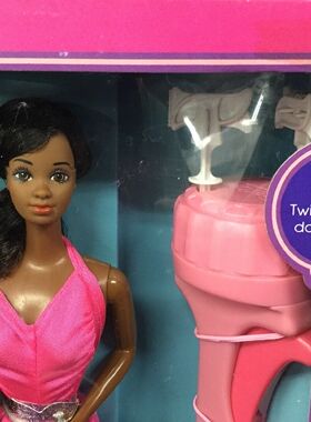 预 Barbie Twirly Curls 1982 正品绝版芭比娃娃 嘟嘟嘴 黑皮