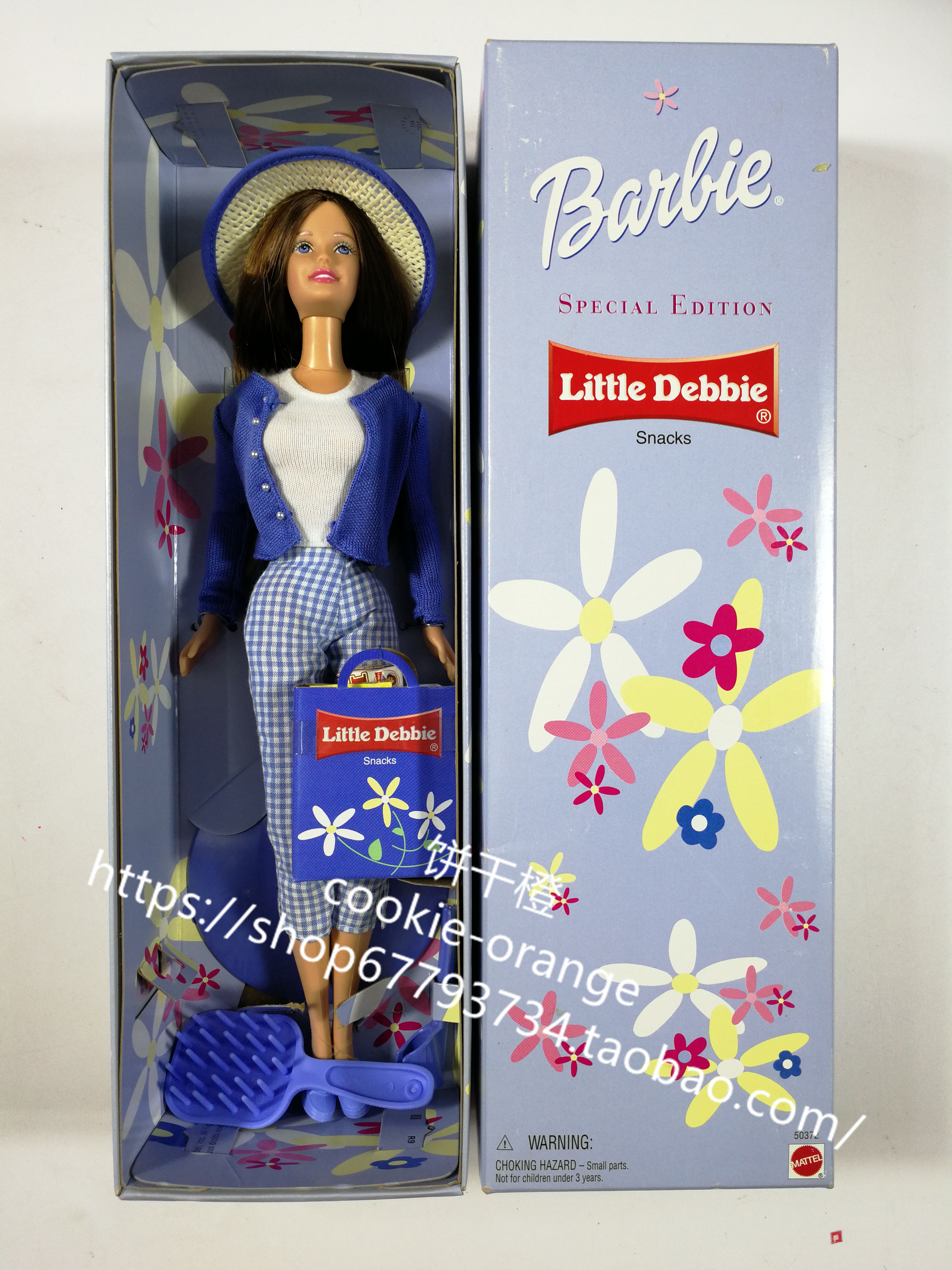 发 Barbie Little Debbie 2001 正品绝版小戴比芭比 第五版