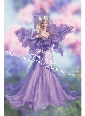 发Barbie Flowers In Fashion The Orchid 2001 花系列之兰花芭比