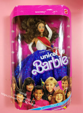 发 Barbie Unicef 4782 1998 正品绝版芭比娃娃