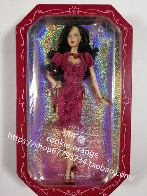 发 Barbie Birthstone Miss Ruby 2007 七月生辰石芭比嘟嘟嘴