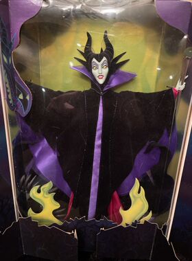 发 Disney Maleficent Villains 迪士尼睡美人40周年玛琳菲森娃娃