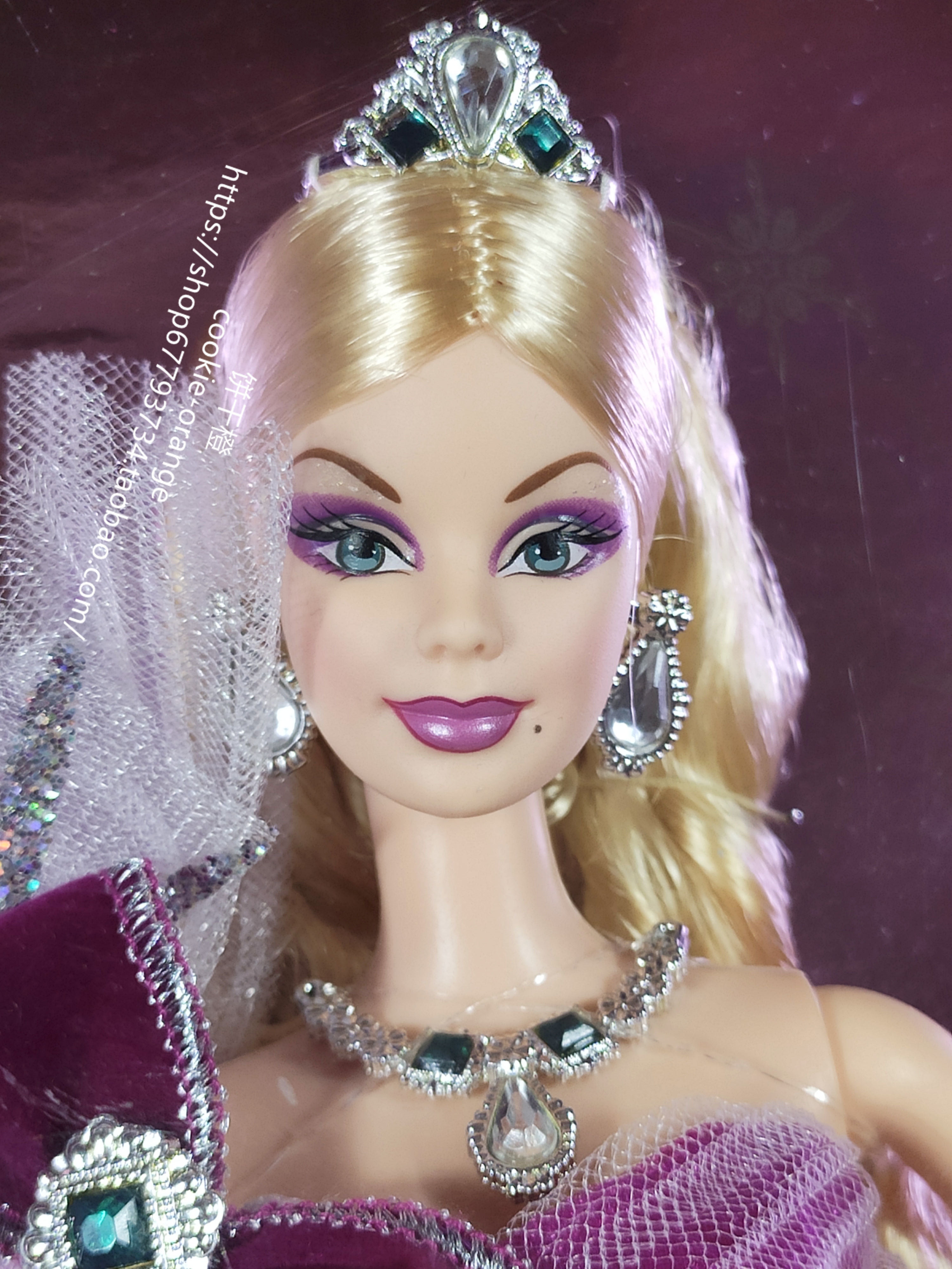 发 barbie holiday bob mackie 2005 假日芭比娃娃