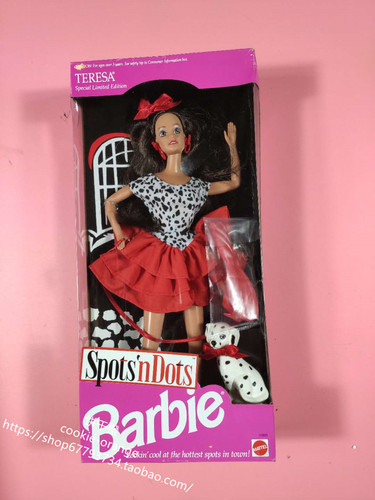 发 Barbie Spots n Dots Teresa 1993 斑点狗芭比娃娃 - 封面