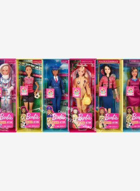Barbie周年职业女性芭比娃娃礼盒