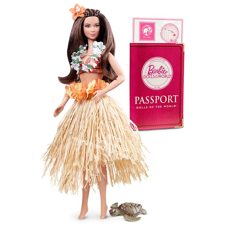 预 Barbie Hawaii Passport 2012 夏威夷芭比 护照系列 粉标