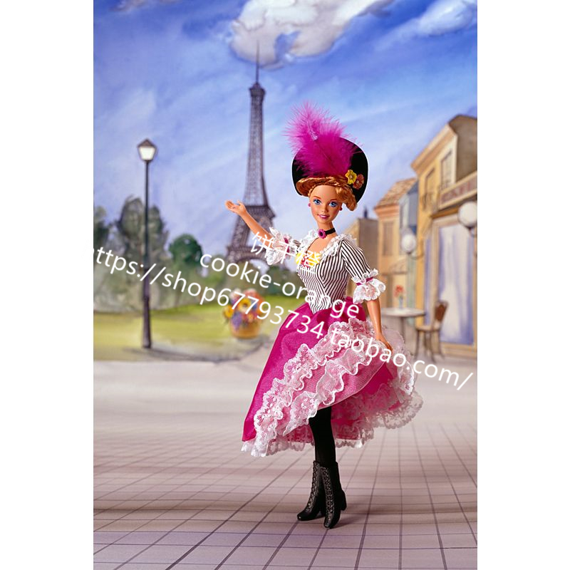 绝版法国世界风情娃娃芭比