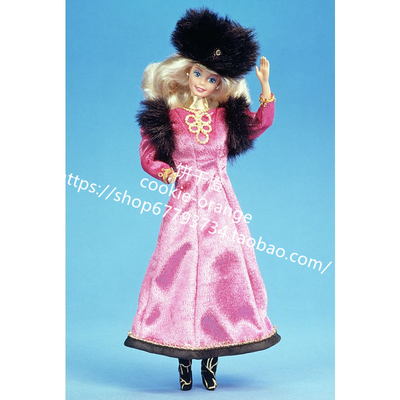 发 Barbie Russian 1989 俄罗斯世界风情芭比娃娃 第一版